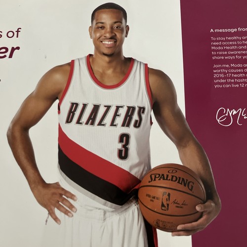 CJ Mccollum #3 Posters For Moda Health Oregon Portland Trail Blazers - Picture 2 of 4