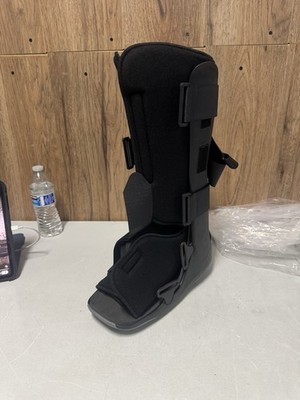 Breg SoftGait Walker S Walking Boot Post Op Foot Brace Black