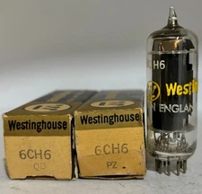 Westinghouse Vacuum Tube type 6CH6  EL821  EF82 Power Pentode NOS/NIB (#60340)