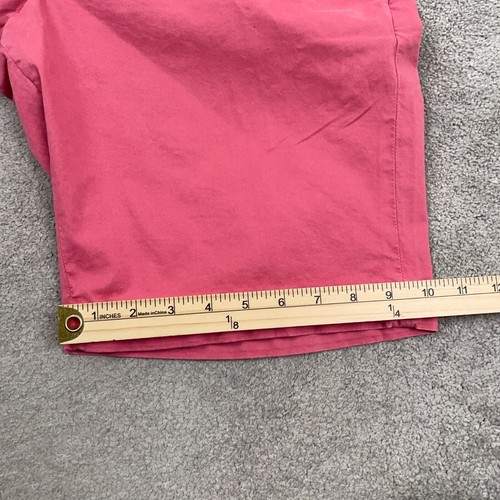Peter Millar Crown Crafted Concorde Garment Dyed Shorts Men's Size 35 Pink $140 - Picture 10 of 11