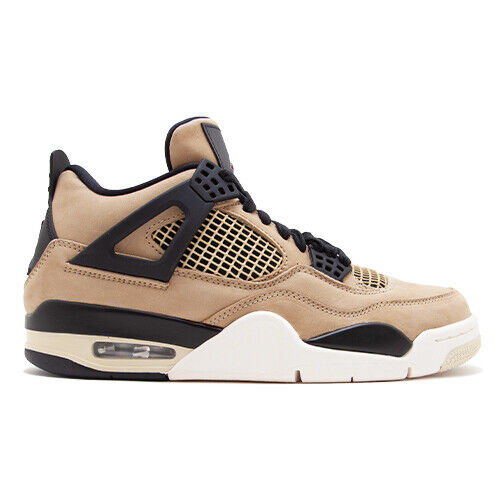 carbón bordado repetir Size 8.5 - Jordan 4 Retro Mushroom 2019 for sale online | eBay