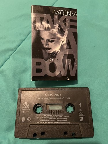 Take a Bow [Single] by Madonna (Cassette, Nov-1994, Maverick) Like New - Picture 1 of 2