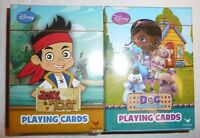 2 Decks Of Playing Cards Lot - Doc Mcstuffins Disney Jake And Neverland Pirates 2 Decks Of Playing Cards Lot - Doc Mcstuffins Disney Jake And Neverland Pirates