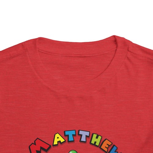 Fun Personalized Birthday Toddler Tee, Kids Party Apparel, Cute Custom Birthday - Picture 11 of 11