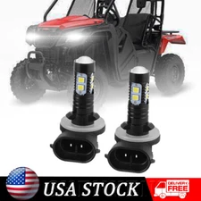 For Honda Pioneer 500 700 LED Bulbs 2014-2021 Headlights Lights Super Bright 2pc