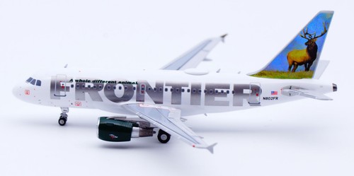 NG Model 1:400 Frontier Airlines Airbus A318-100 Diecast Flugzeug Modell N802FR