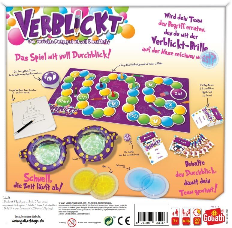 Thumbnail - Goliath Verblickt, Partyspiele Und Gesellschaftsspiele Ab 7 Jahren,