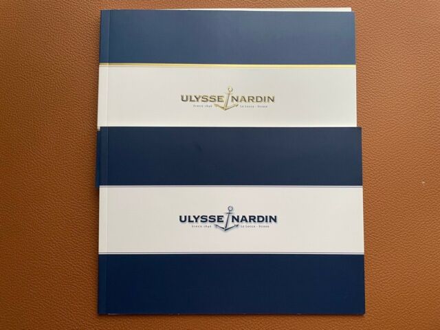 ULYSSE NARDIN Catalogue - HISTORY IN TIME - with Price List - D - Vintage 2006-