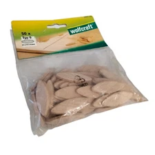 WOLFCRAFT 2921 50 PIECE PACK TYPE 0 45X15X4MM LAMINATED PLATES