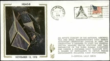 11/13/78 HEAO-B in Orbit  "Z" Cachet Kennedy Space Ctr, FL #7 in I.A.S.P. Series
