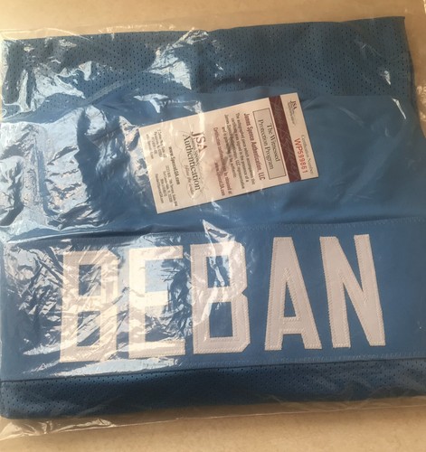 GARY BEBAN signed UCLA Bruins jersey w/ Heisman 1967 Inscription,  JSA - Picture 2 of 2