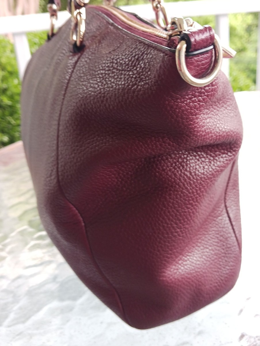 Coach 34340 Prairie Raspberry Crossbody/Tote Bag With Zipper