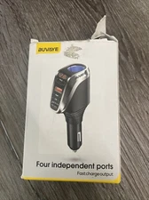 Car Cigarette Lighter Socket 3 USB Type-C PD Charger Splitter 12V Power Adapter