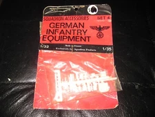 Squadron Accessories Set #4 German Infantry Equipment For 1/32 1/35 Scale Kits