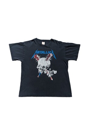 1997 llica pushead Tシャツ L ビンテージ 90s VINTAGE ヴィンテージ 90S VINTAGE METALLICA PUSHEAD REBEL