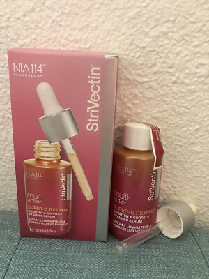 StriVectin MultiAction Super-C Retinol Brighten & Correct Vitamin C Serum 1floz 
