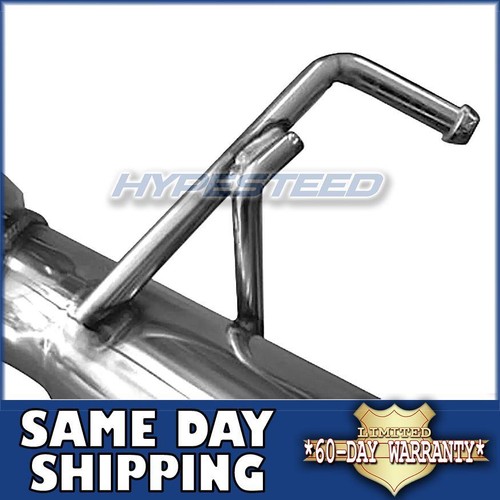 Tubo de escape silenciador doble eje trasero acero inoxidable para Z34 Infiniti G37 Q60 3.7 cupé - Imagen 4 de 6