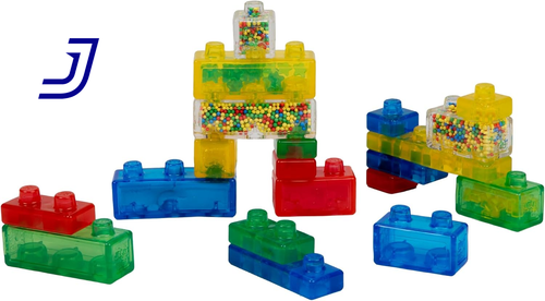 Jelly Blox Creative Kit Includes 20 Blocks Toddler & Preschool Building Play Toy - Picture 3 of 12