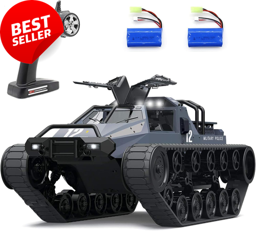 RC Tank, 2.4Ghz, 4WD, Off-Road, Kids & Adults - Picture 10 of 12
