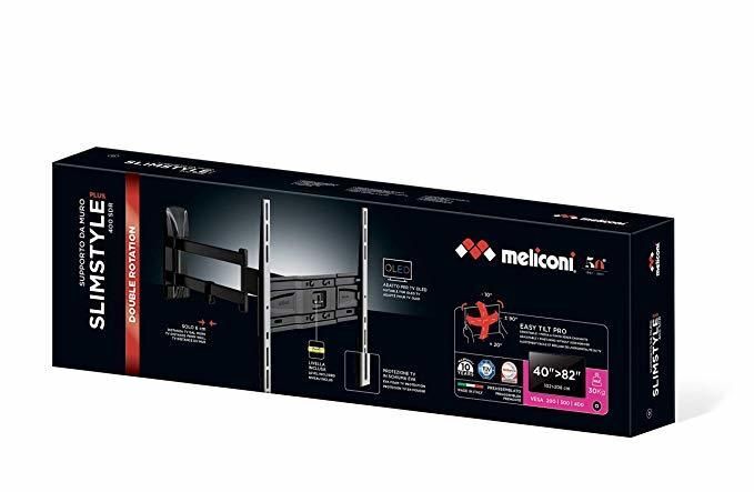Thumbnail - Meliconi Slimstyle Plus 400 Sdr 2,08 M (82") Schwarz