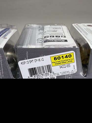 KWIKSET Smartkey Keyed Entry Door Knob w/ Microban Antique Nickel 94002-955 - Bild 5 von 8