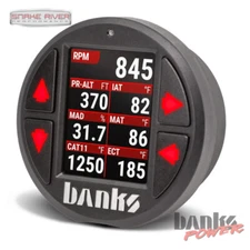 Banks Power iDash Pro Standalone Monitor Gauges for 2008 Up OBDII Vehicles 66710