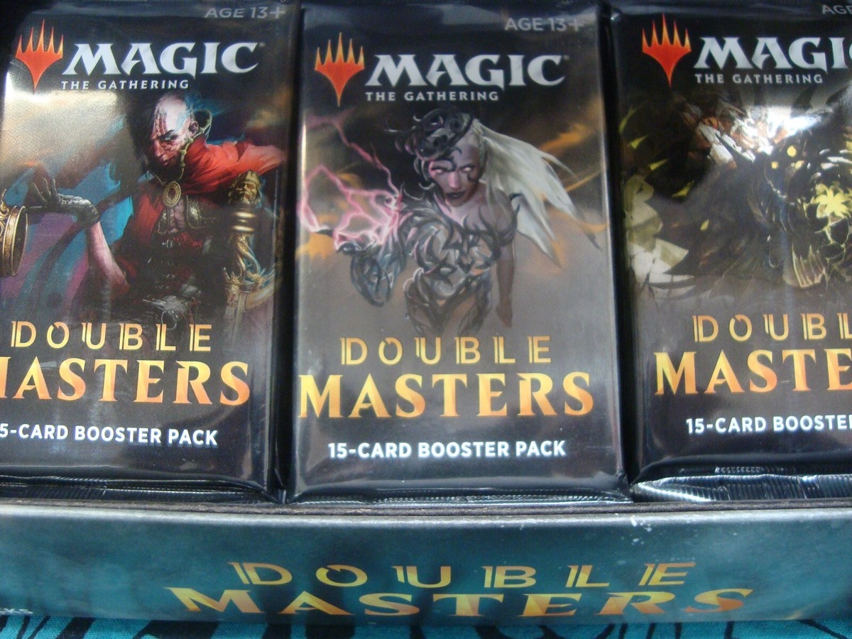 double masters booster box ebay Magic: The Gathering Draft | 24 Packs (360 Cards) Request your MTG product today Magic the Gathering MtG DOUBLE