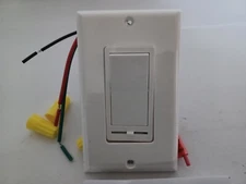 BESTTEN Dimmer Wall Light Switch Single Pole or 3-Way White