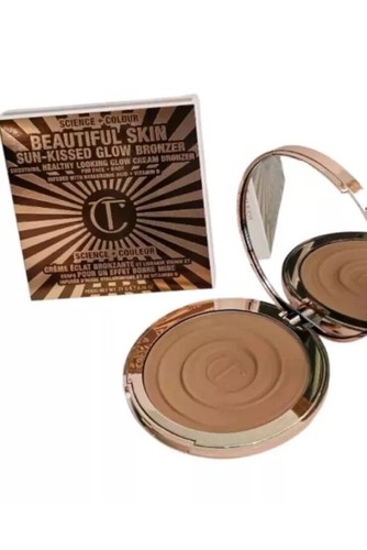 Charlotte Tilbury Beautiful Skin Sun-Kissed Glow Bronzer 0,74 Oz. Boxed - 1 Fair - Bild 7 von 8