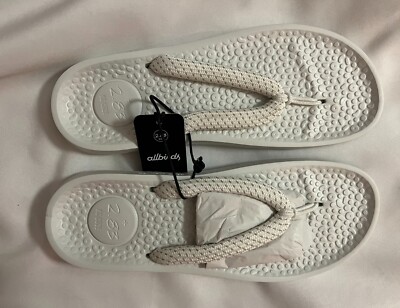 Allbirds Sugar Slides Blizzard Sandals Shoes new white Mens Size 14 Men main image 4