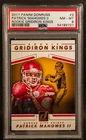 54189721 PATRICK MAHOMES II 2017 Panini Donruss Rookie Gridiron Kings RC PSA 8