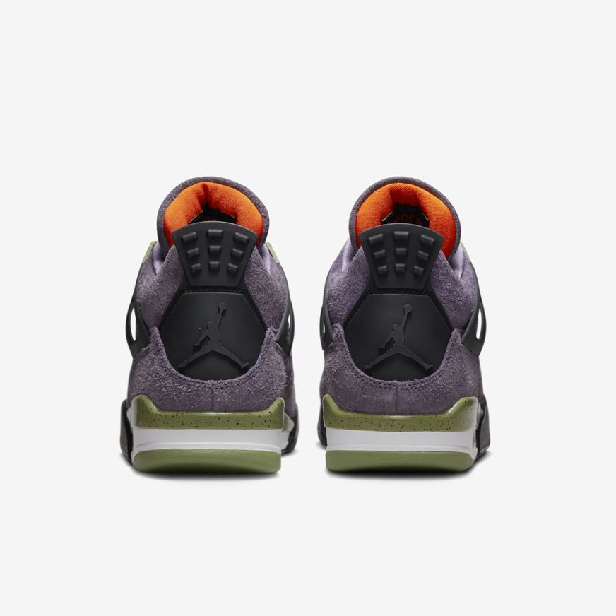New Nike Women's Air Jordan 4 Retro Canyon Purple Shoes Sneakers