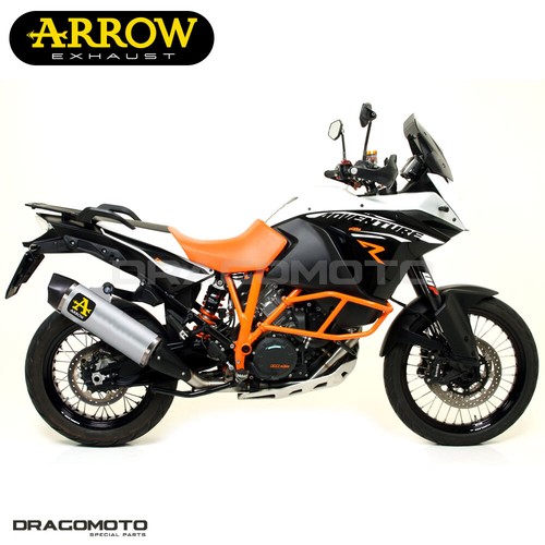 KTM 1190 ADVENTURE 2013-2016 Full exhaust ARROW MAXI RACE-TECH ALU CC - Picture 2 of 5