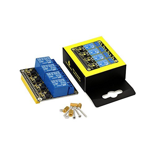 KEYESTUDIO 4 Channel DC 5V Modulo Relay Expansion Board Power Relay Board (U1U)