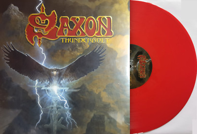 Saxon - Thunderbolt Limited Edition 180GR Red Vinyl LP  + Download NEU OVP