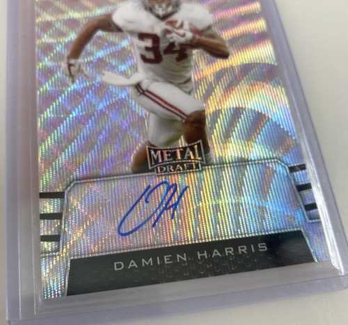 Leaf Metal Draft 2019 onda prismática #BADH1 Damien Harris - Imagen 2 de 3