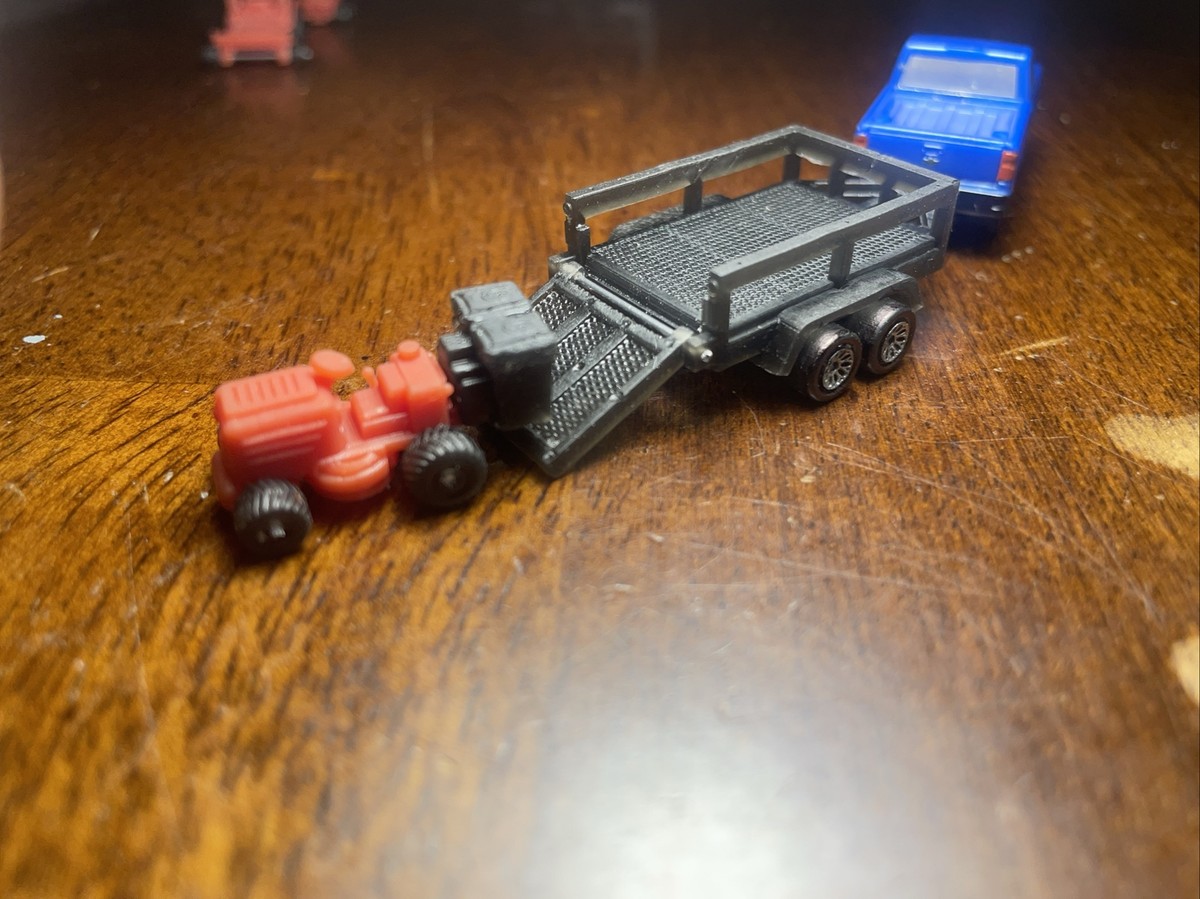 Micro Machines Scaled 3D Printed Mower Other Vehicles Not