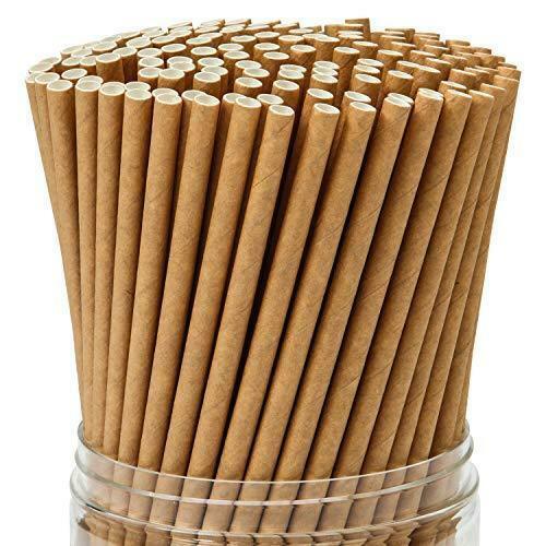 KUNSTSTROHHALME MINI SCHULPACKUNG KRAFTPAPIERSTROHHALME KUNSTSTROHHALME 6 mm PACKGRÖSSE 250 - Bild 1 von 3