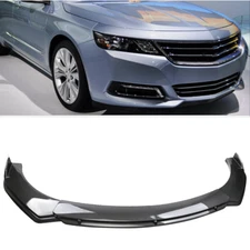 Front Bumper Lip Splitter Spoiler Body Kit Carbon Fiber For Chevrolet Impala
