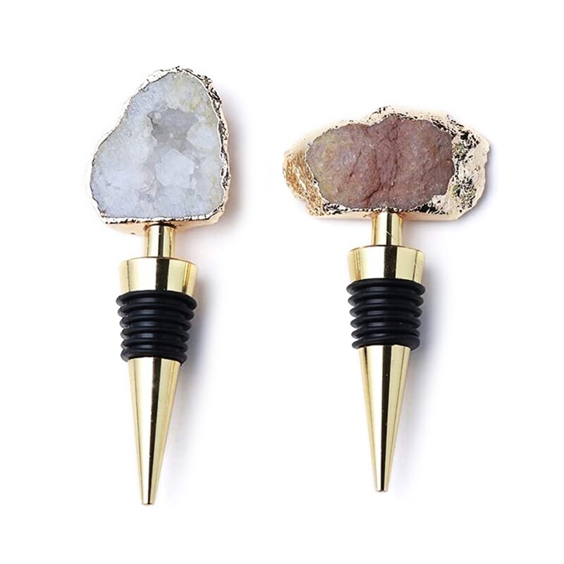 Crystal Wine Stopper Champagne Bottle Stopper Unique Wine Bottle Decor