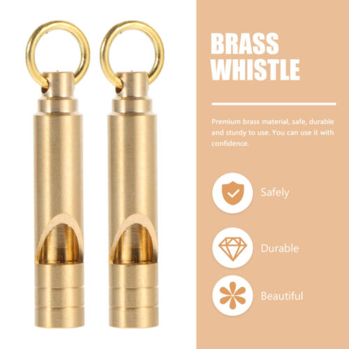 2Pcs Pendant Decor whistle emergency Whistle Loud Whistles Lifeguard Whistle - Picture 12 of 12