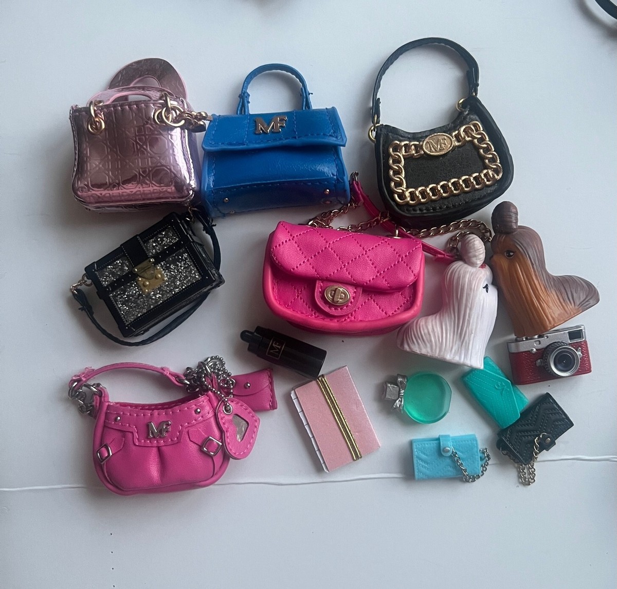 Mini Fashion ZURU series ,2 Bags Accessories for 1:6 Dolls  Barbie/Integrity