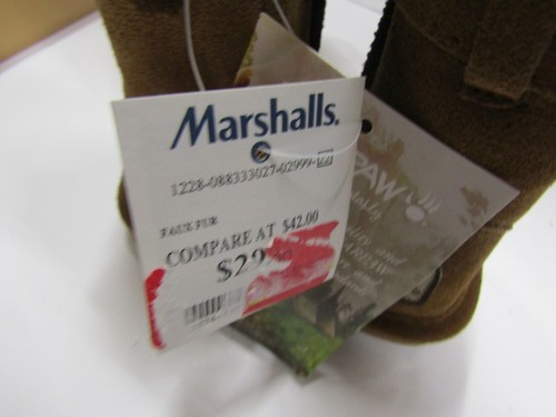 New Bearpaw Toddler Size 7 Med Brown Hickory Suede Slip-On Winter Boots in Box - Picture 6 of 13