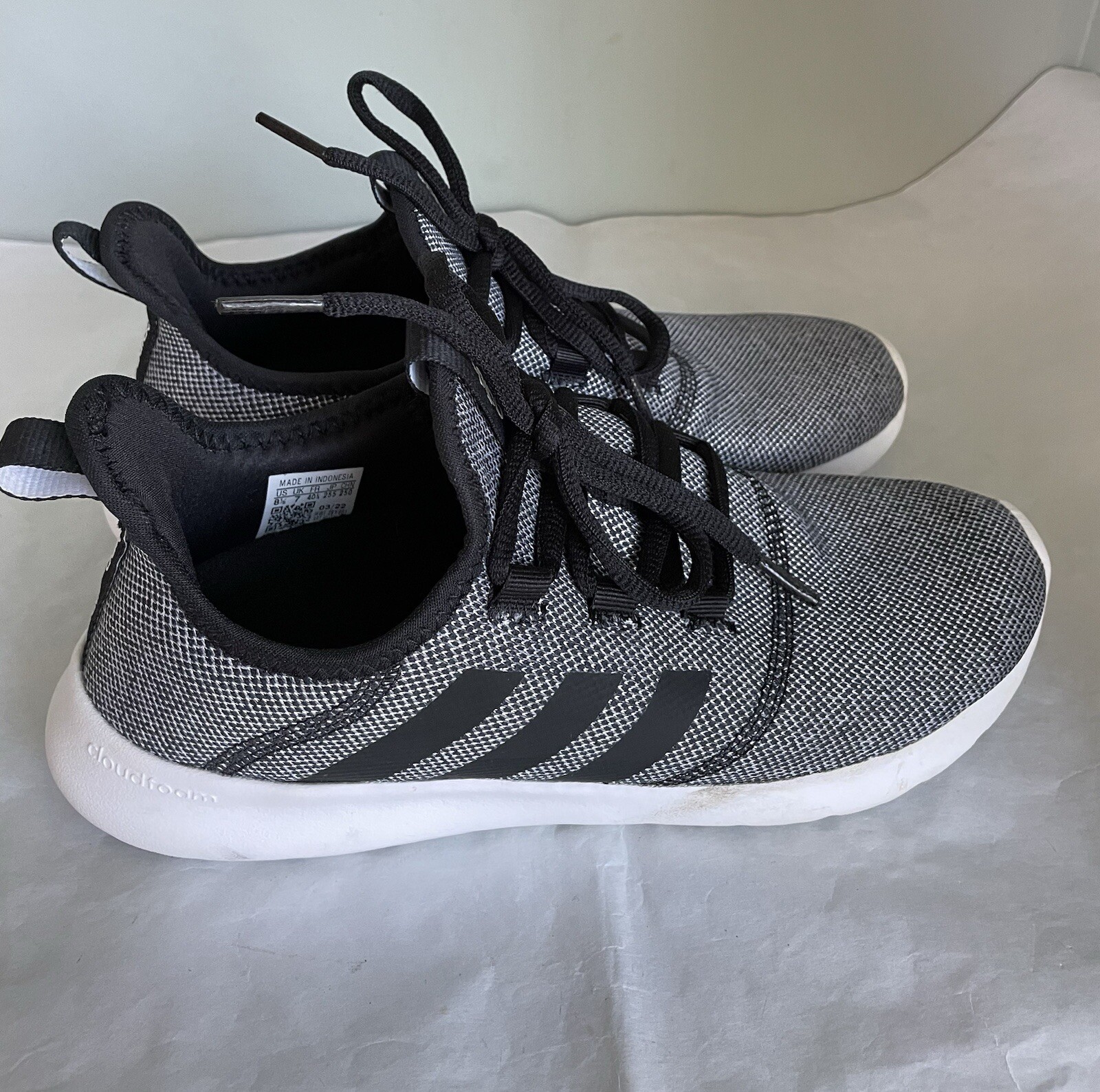 Adidas Cloud foam Pure 2.0 Women’s Running Shoes Black/Gray Size 8.5 thumbnail 5