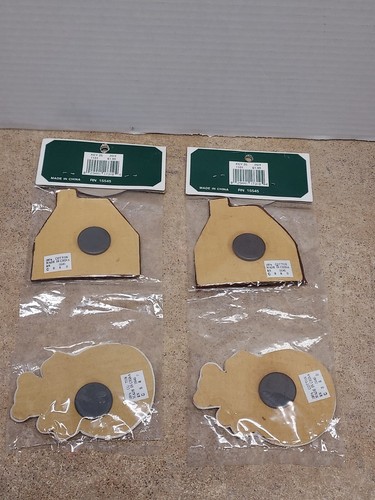 VTG 1993 Magnets 4 Pc Holiday Trimmings 90s NEW Old Stock Teddy Cottage Core - Picture 5 of 15