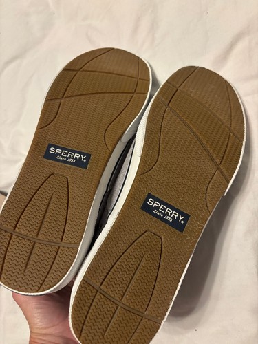 Sperry Top-Sider Halyard CVO grau Freizeit Canvas Boot Turnschuhe Herren 13 - Bild 5 von 9