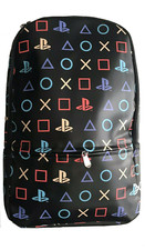 Playstation Backpack School Travel Office Bag Mens Kids Gaming PS Retro Arcade