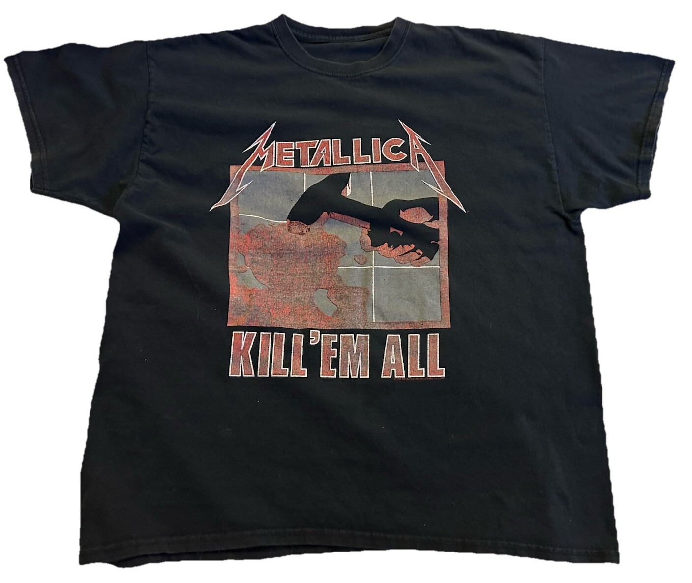 Metallica — Kill ’Em All (Giant) vintage concert t-shirt
