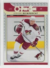 Steven Reinprecht 09-10 O-Pee-Chee OPC Base Common #52 Phoenix Coyotes
