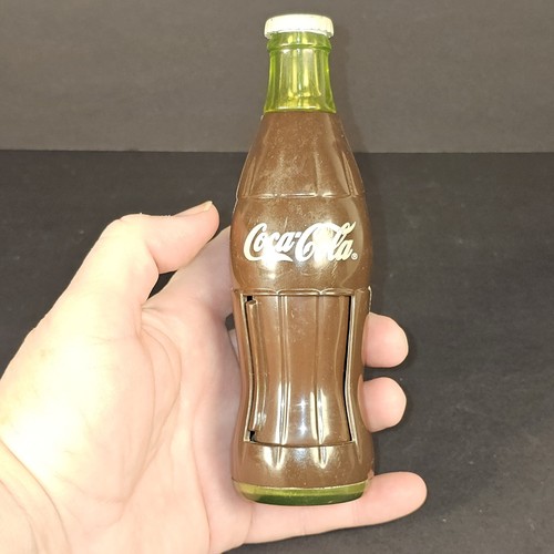 2000 BURGER KING Coca-cola ~ Windup Bottle Toy with Spinning Polar Bear - Picture 7 of 9